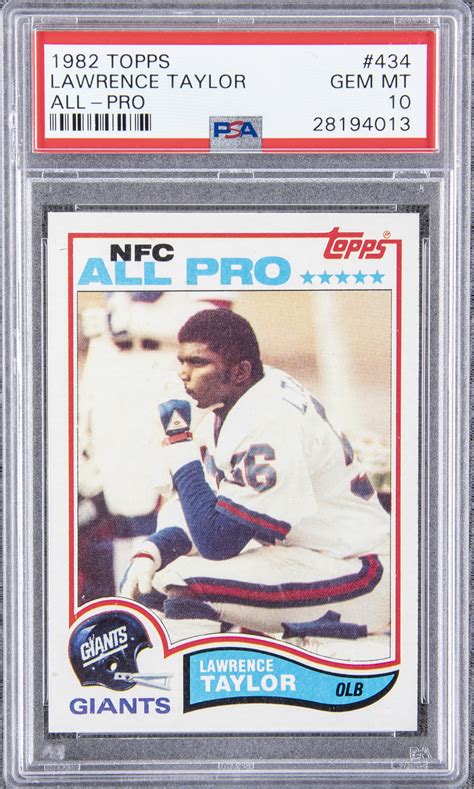 lawrence taylor rookie card